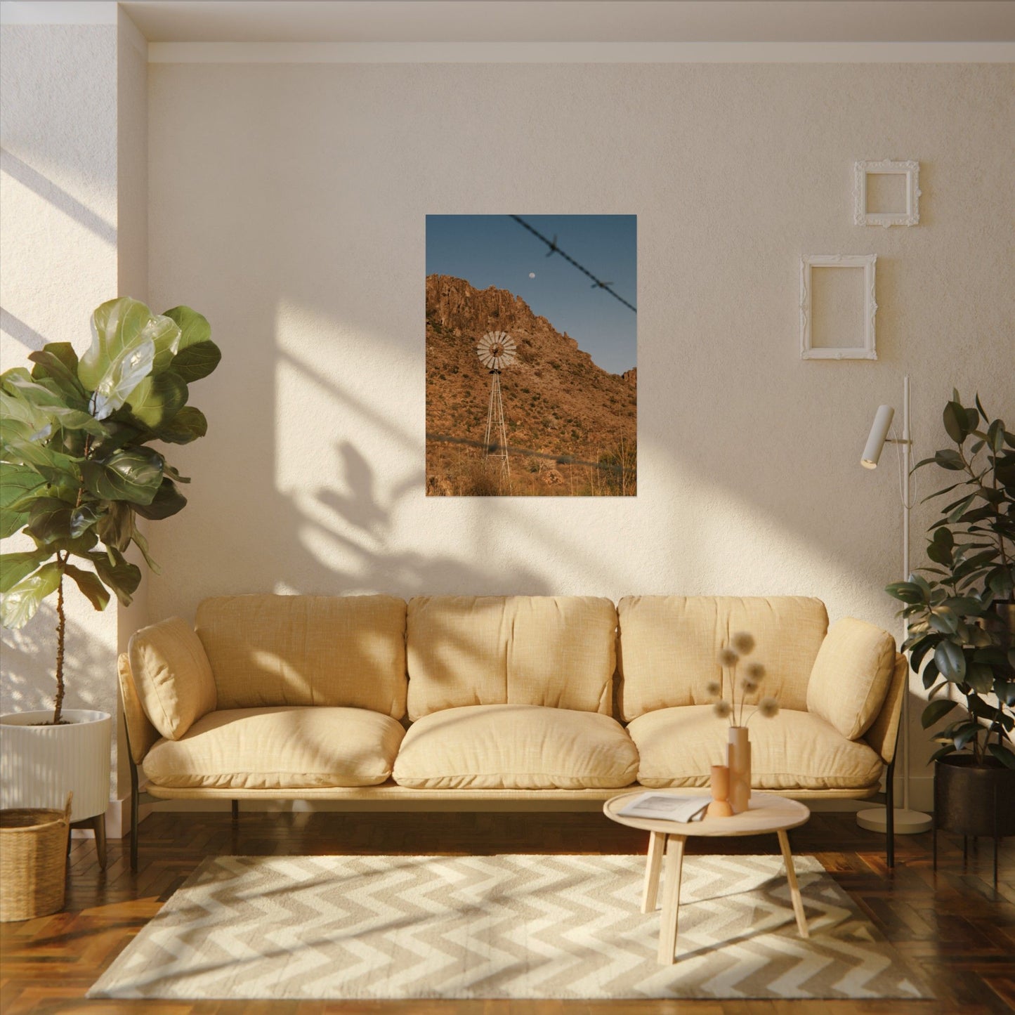 Fort Davis Mountains at Sunset Archival Poster
