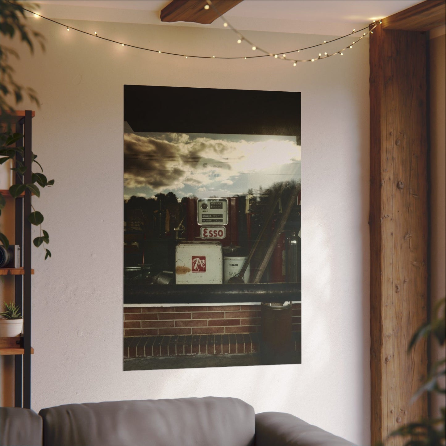 Retro Storefront - Archival Poster