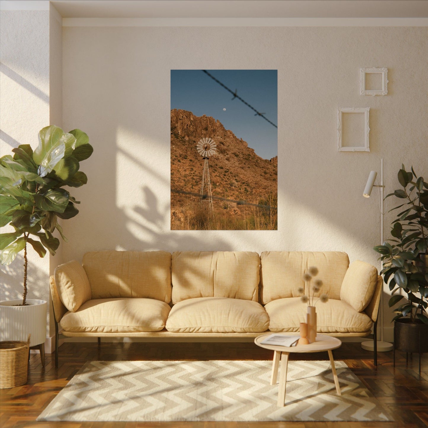 Fort Davis Mountains at Sunset Archival Poster
