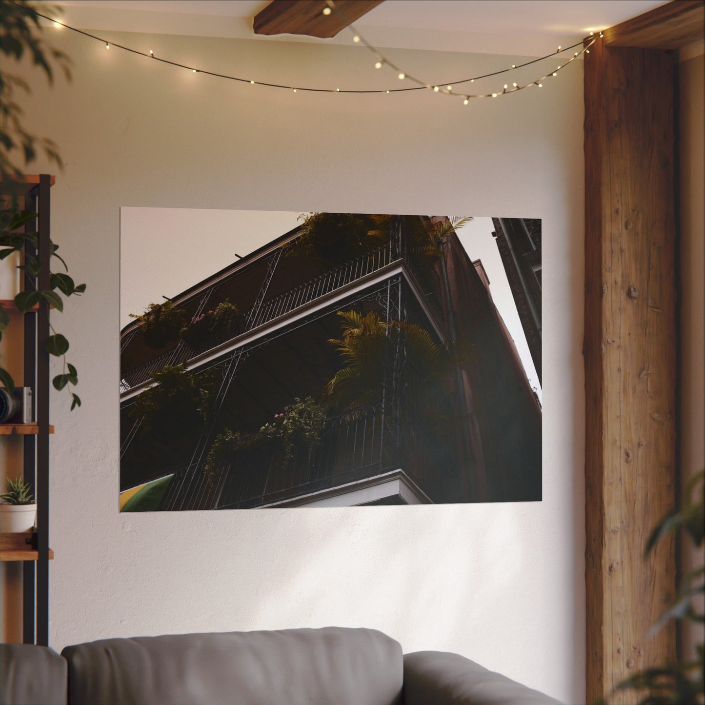 Botanical balcony of New Orleans - Archival Poster
