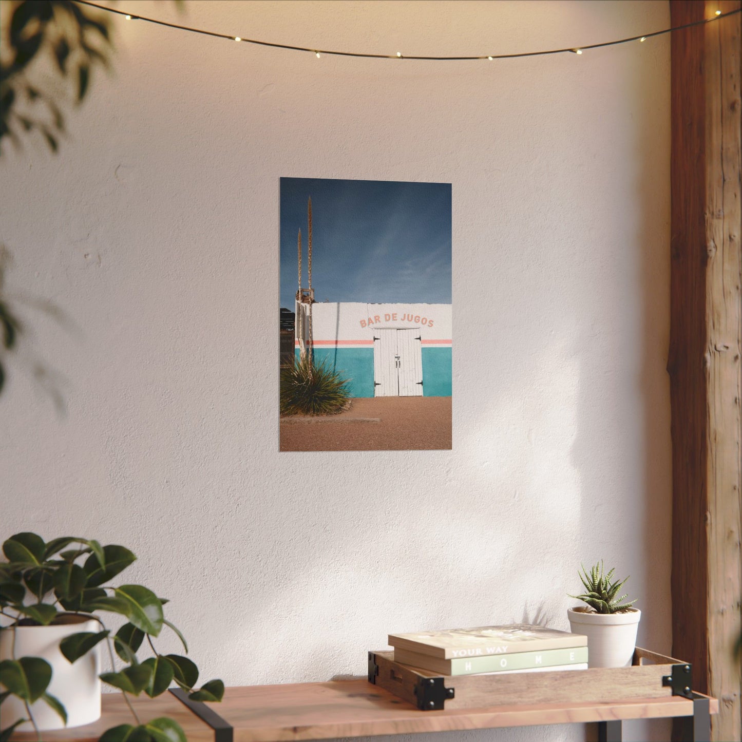 Bar de Jugos, Marfa, TX Archival Poster