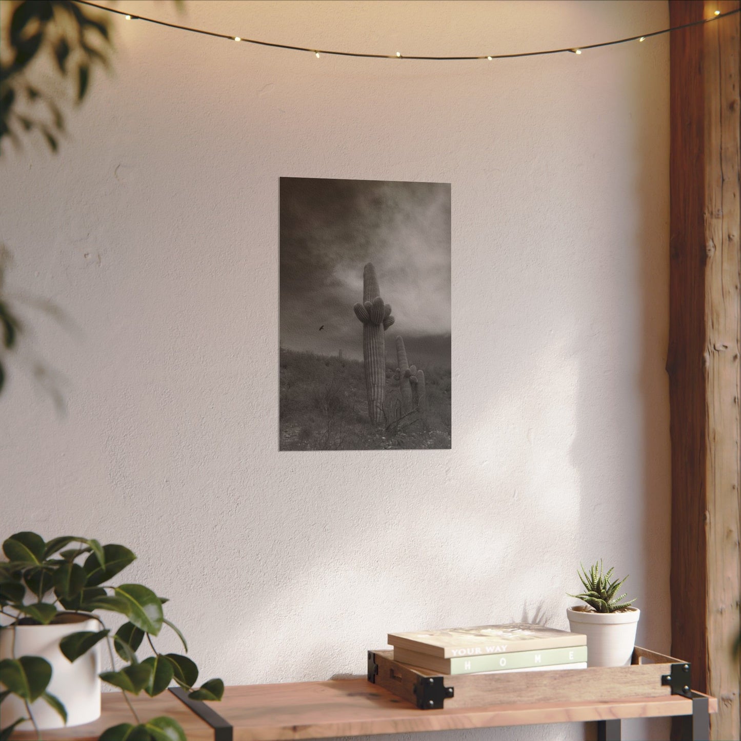 Arizona Saguaro Archival Poster