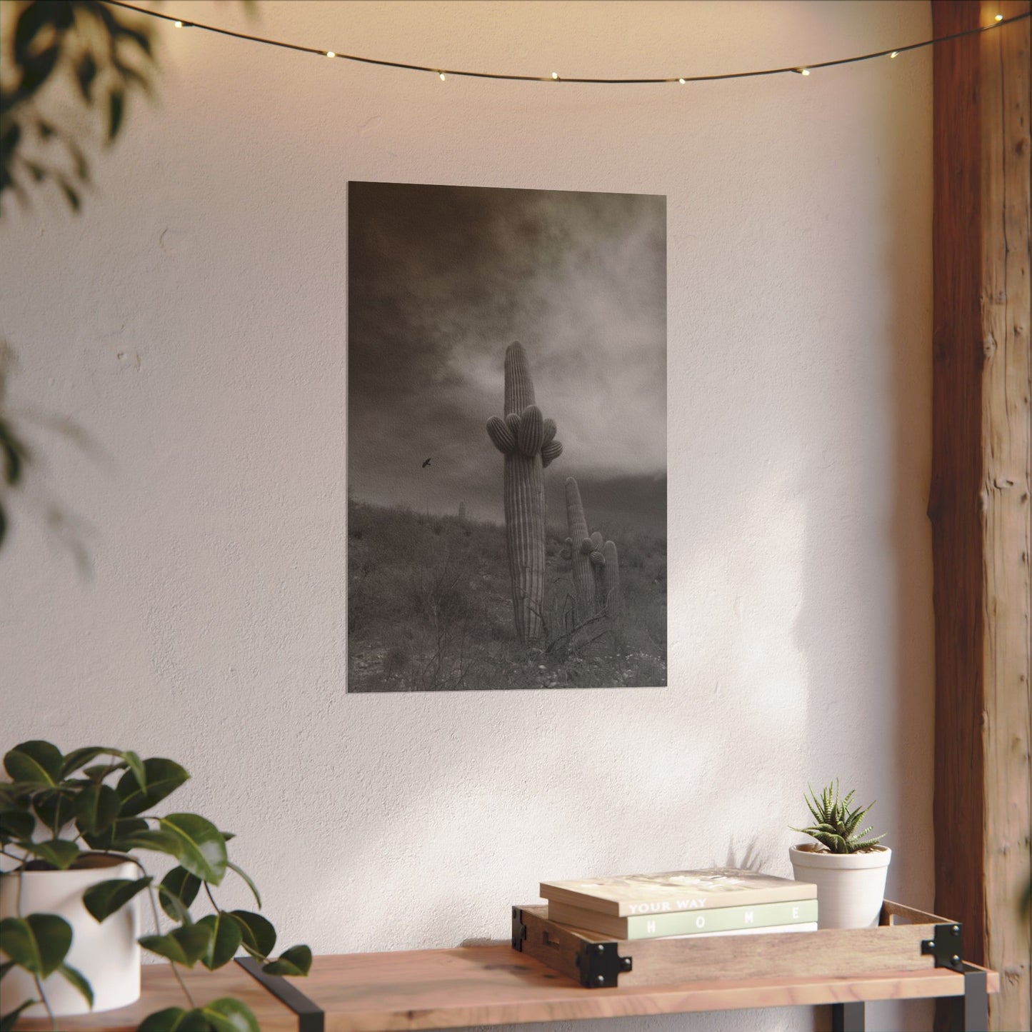Arizona Saguaro Archival Poster