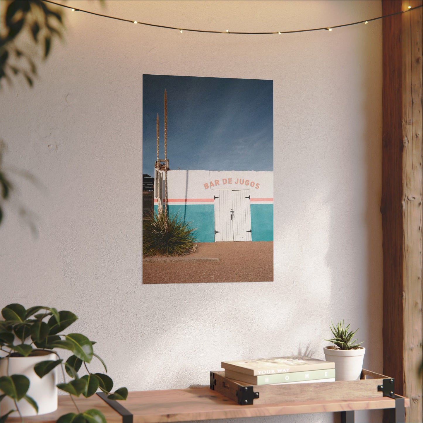 Bar de Jugos, Marfa, TX Archival Poster