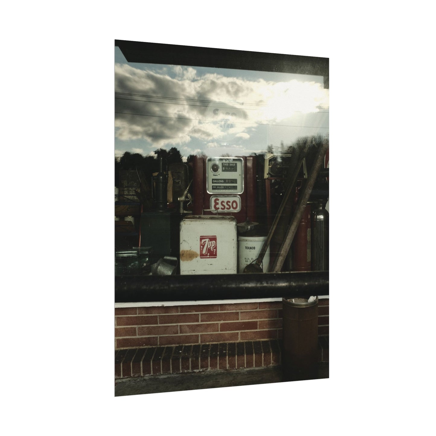 Retro Storefront - Archival Poster