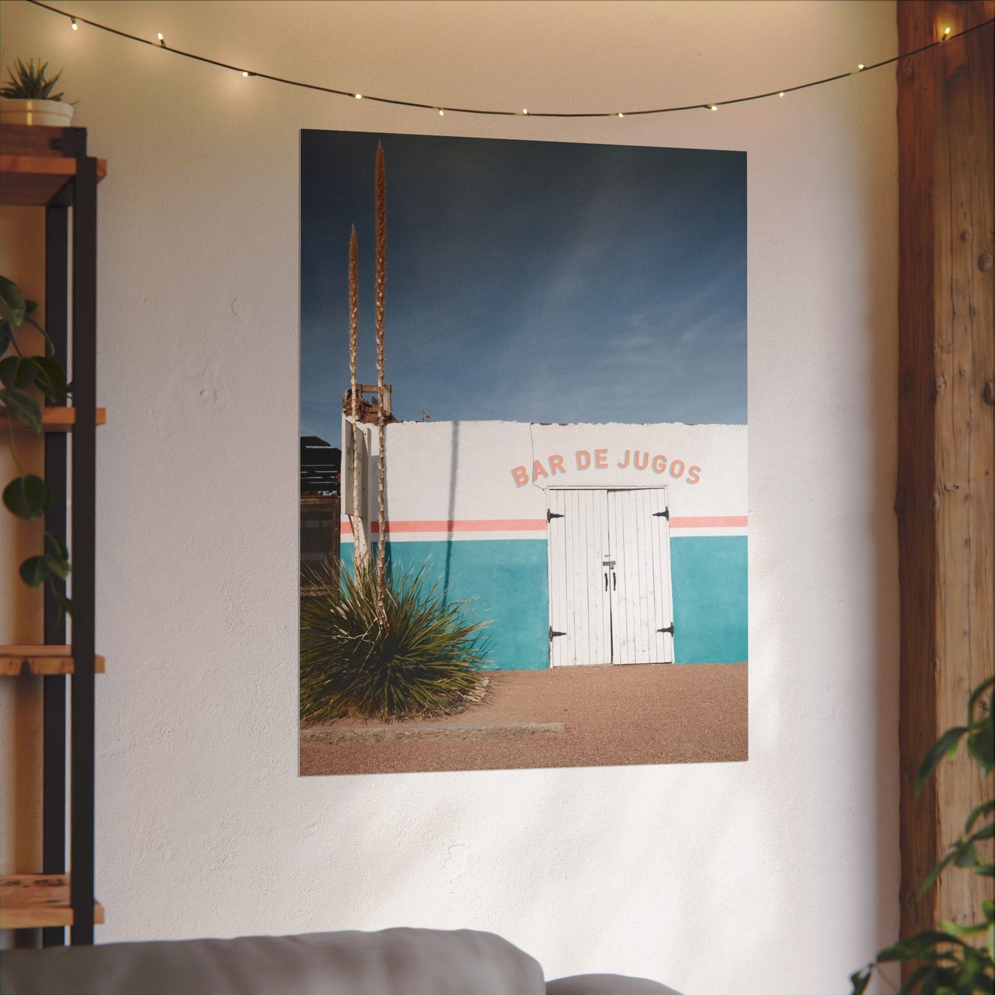Bar de Jugos, Marfa, TX Archival Poster