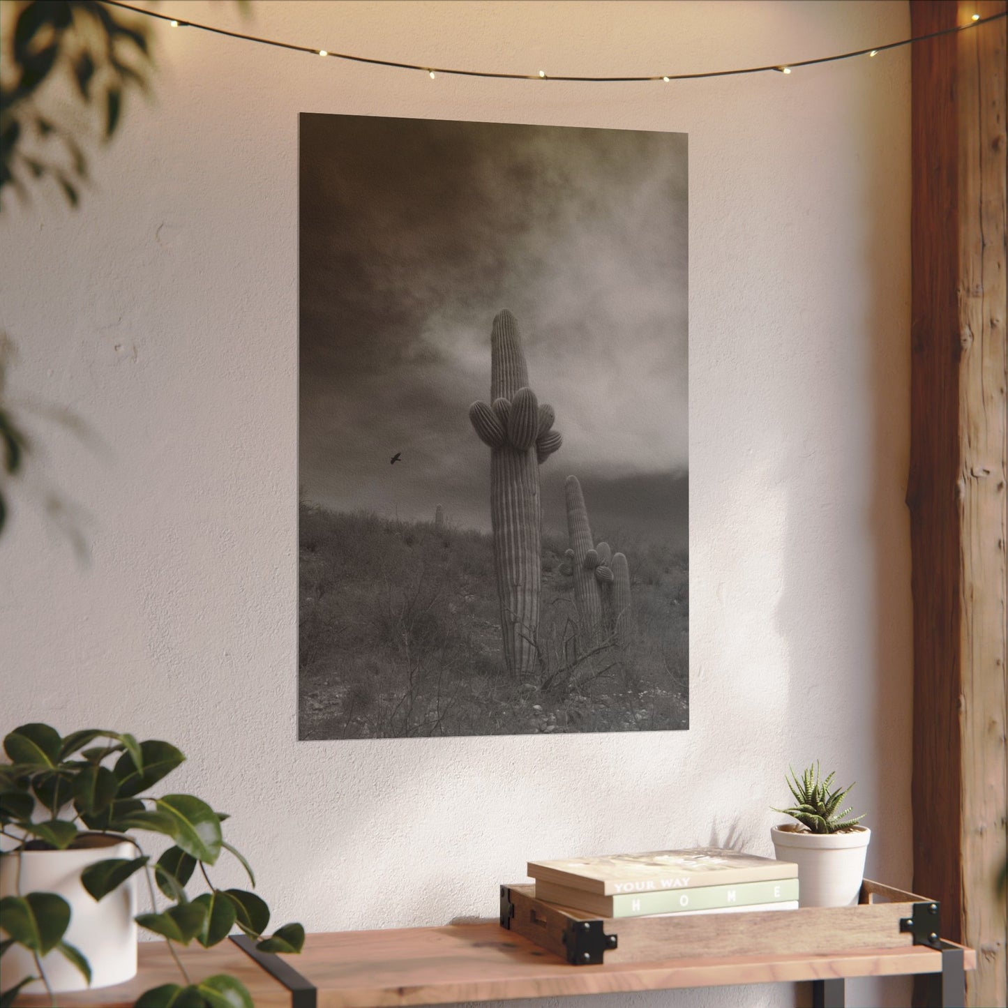 Arizona Saguaro Archival Poster