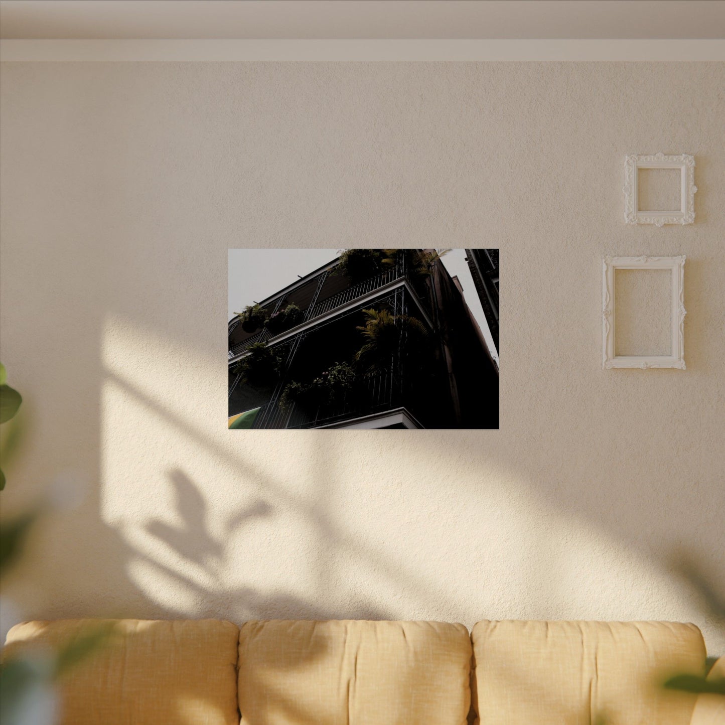 Botanical balcony of New Orleans - Archival Poster