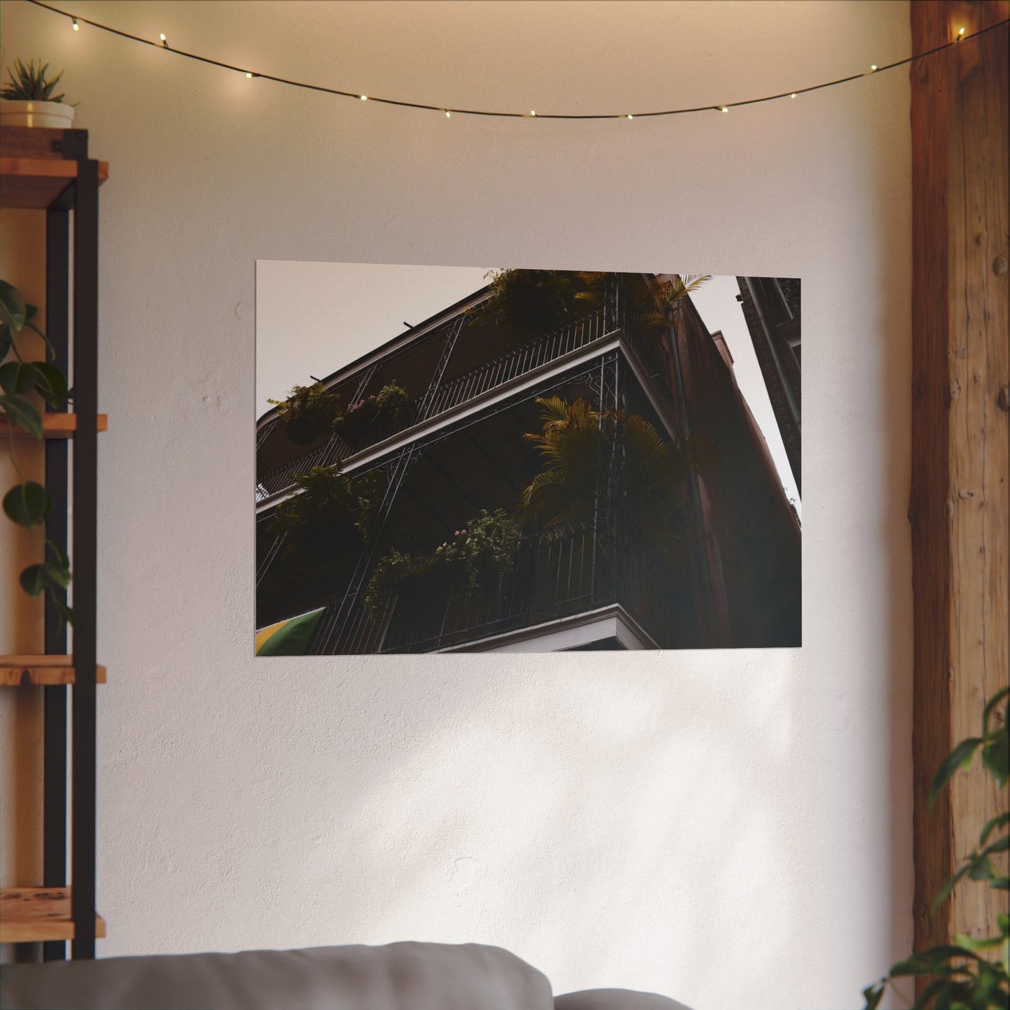 Botanical balcony of New Orleans - Archival Poster