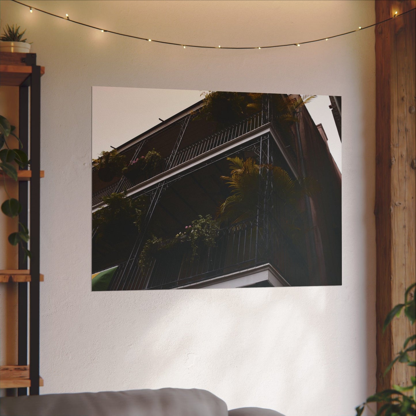 Botanical balcony of New Orleans - Archival Poster