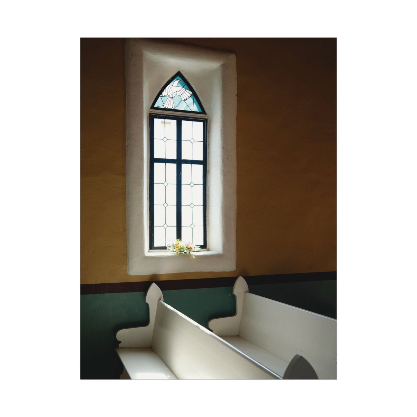 Church of Santa Inez in Terlingua, TX - Archival Poster