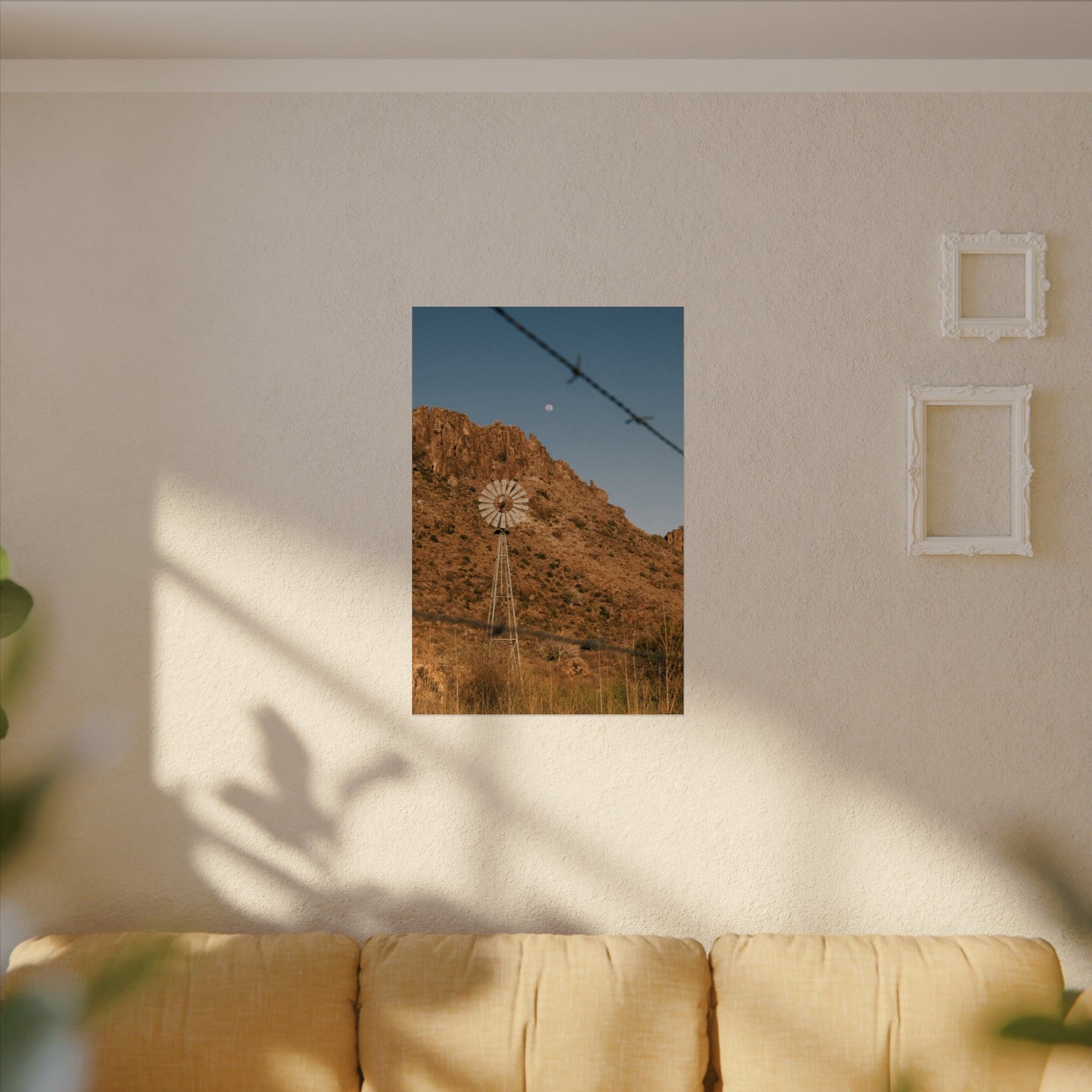 Fort Davis Mountains at Sunset Archival Poster