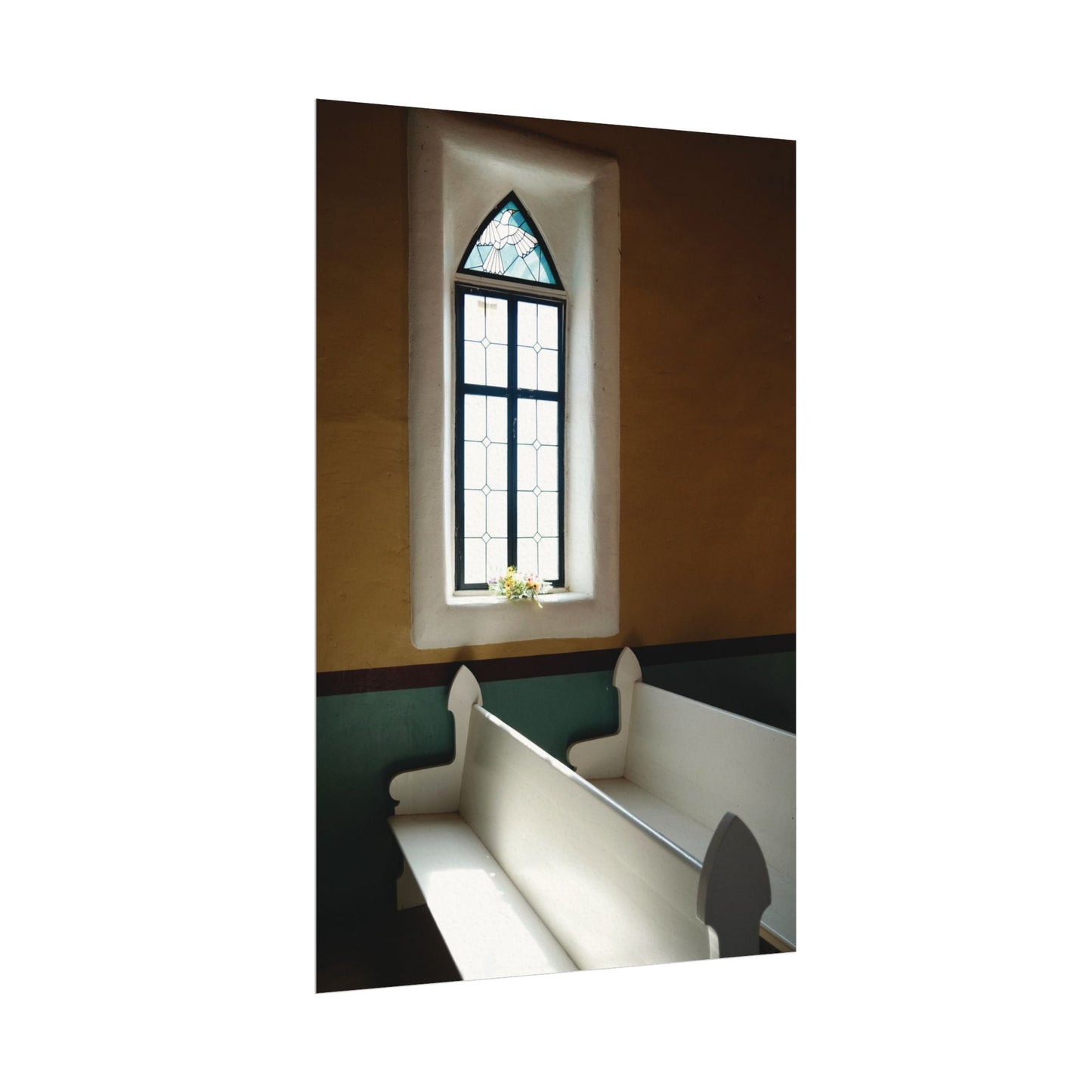 Church of Santa Inez in Terlingua, TX - Archival Poster