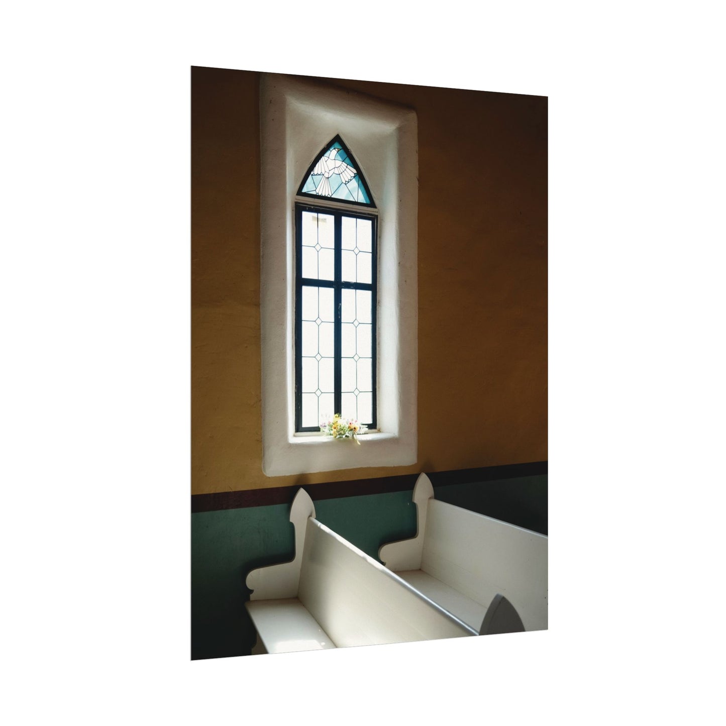 Church of Santa Inez in Terlingua, TX - Archival Poster