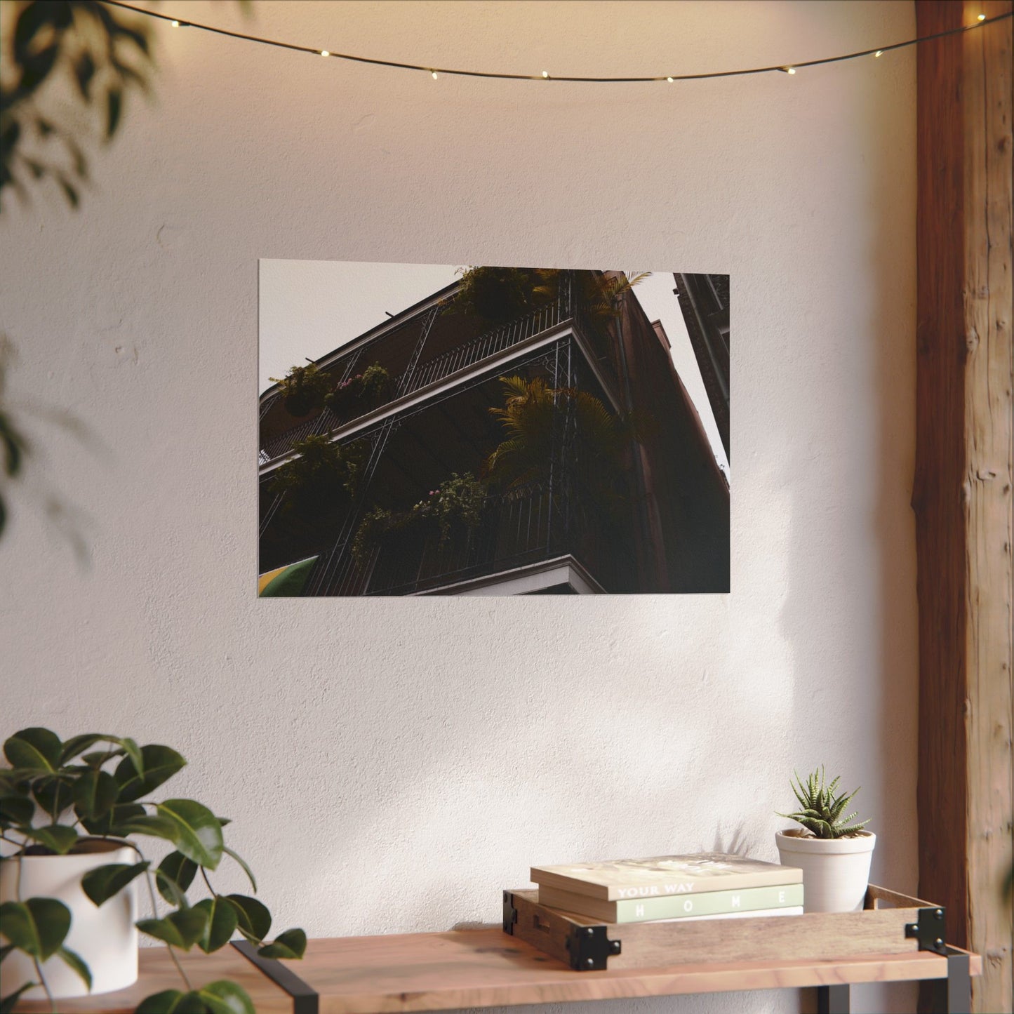 Botanical balcony of New Orleans - Archival Poster