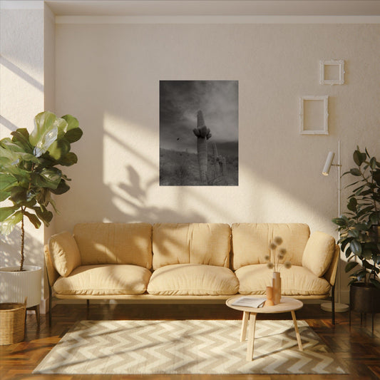 Arizona Saguaro Archival Poster