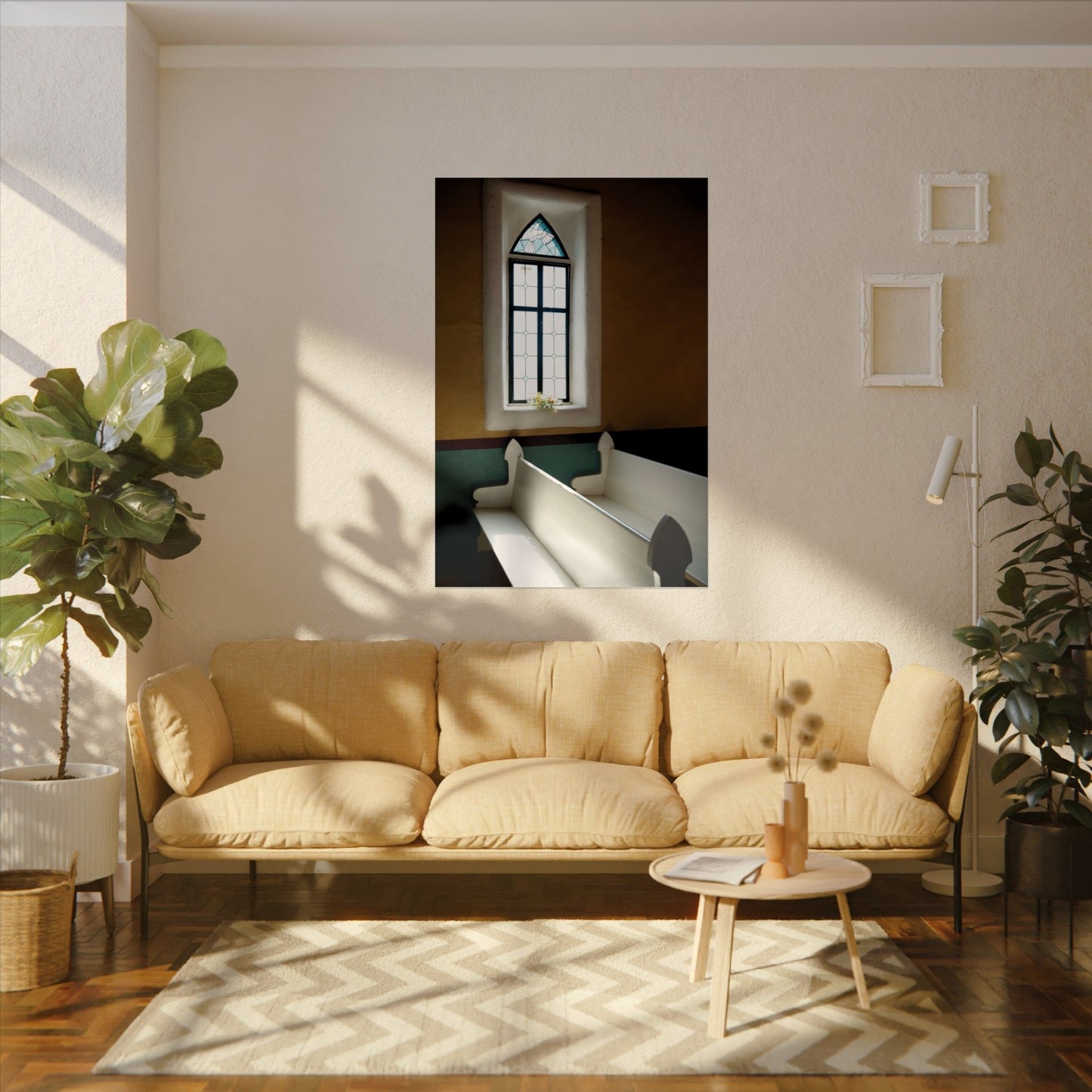 Church of Santa Inez in Terlingua, TX - Archival Poster