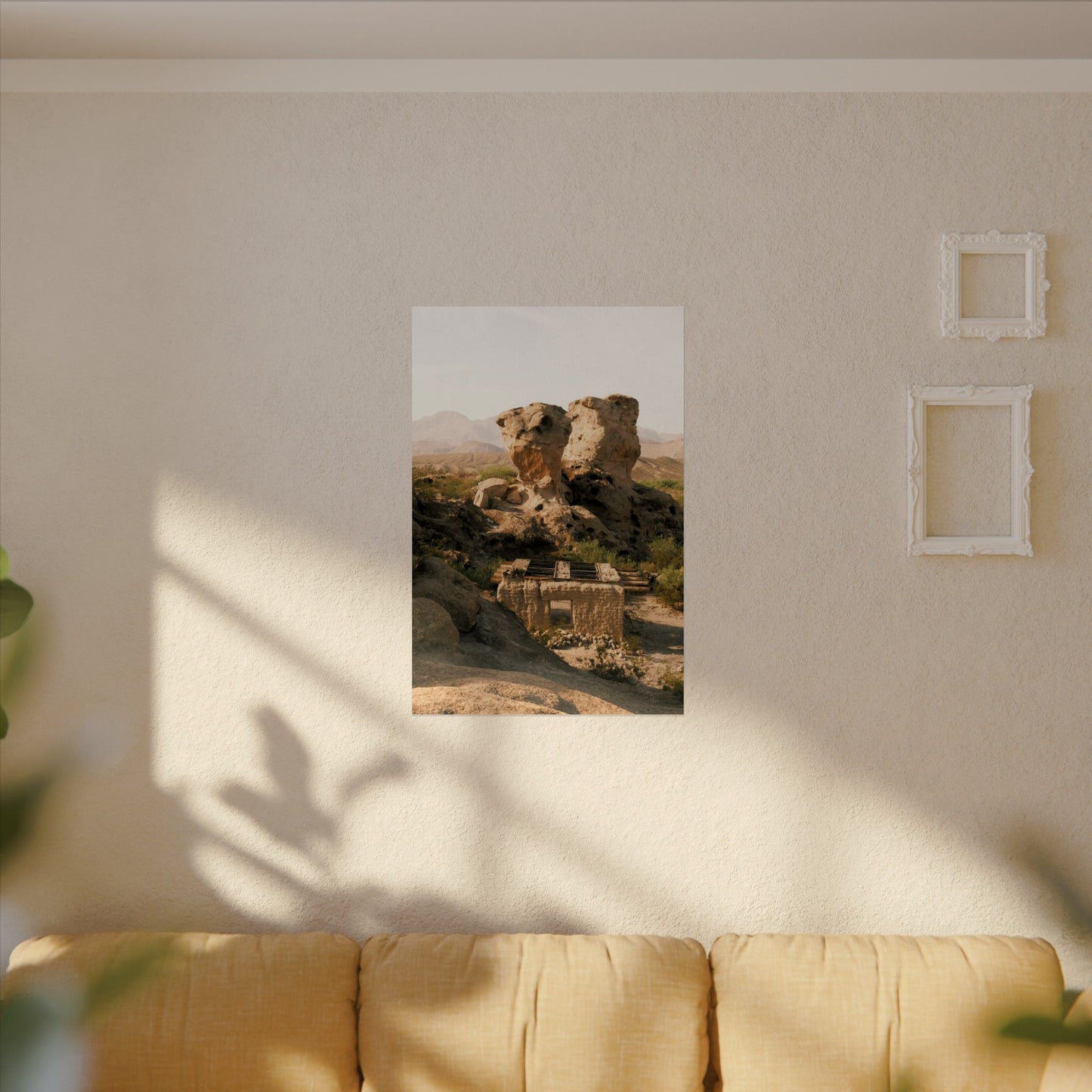 Crow Town, Big Bend Ranch State Park, Archival Poster