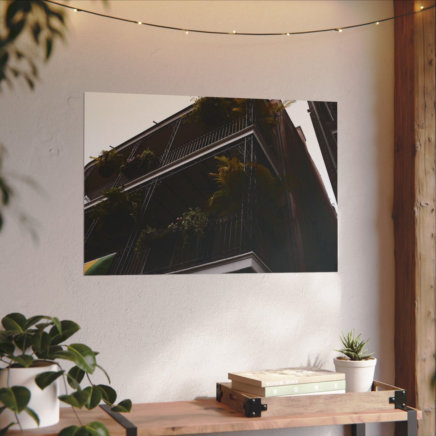 Botanical balcony of New Orleans - Archival Poster