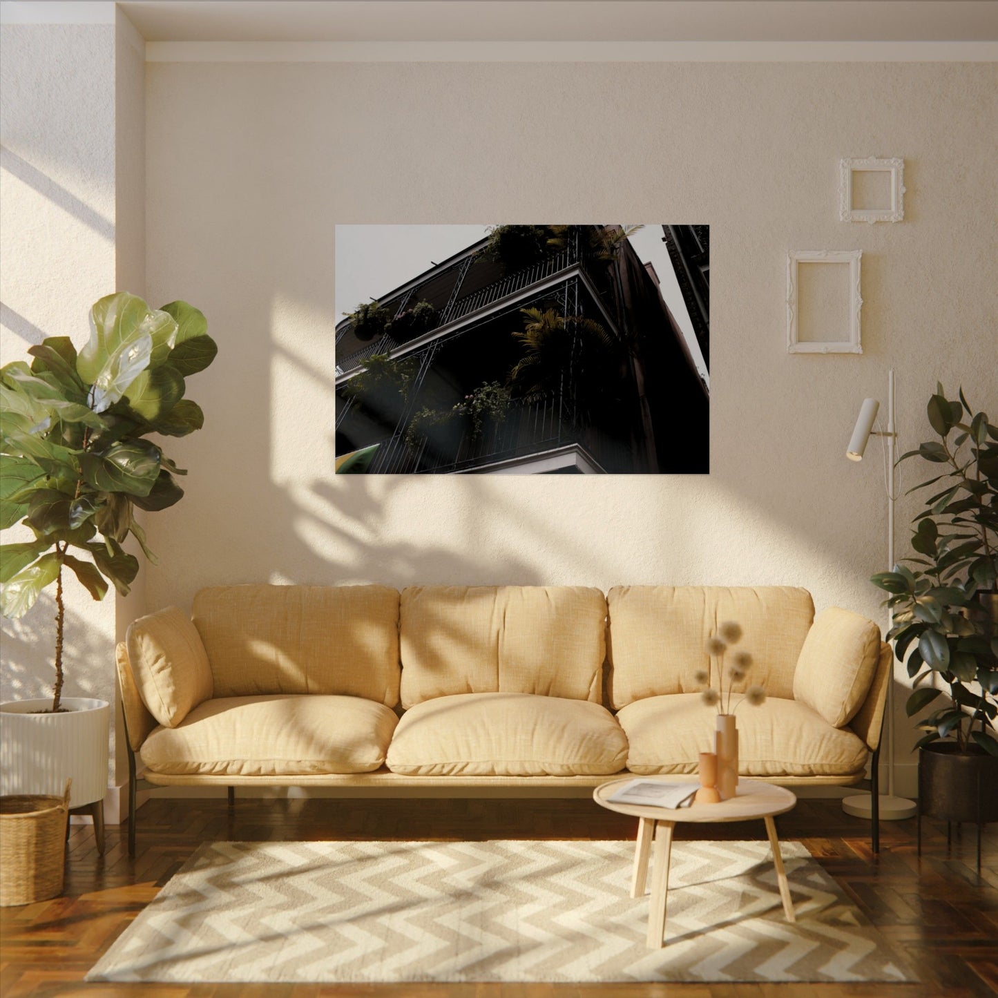 Botanical balcony of New Orleans - Archival Poster