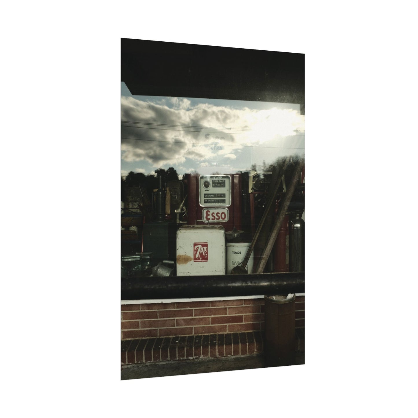 Retro Storefront - Archival Poster