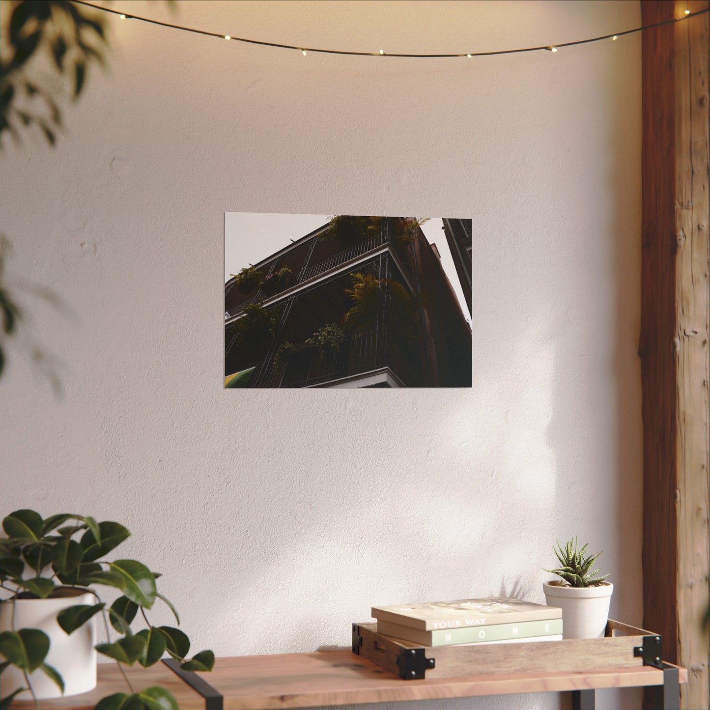 Botanical balcony of New Orleans - Archival Poster