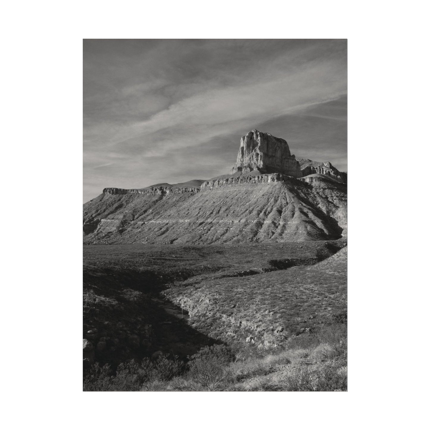 Guadalupe Peak - Archival Poster