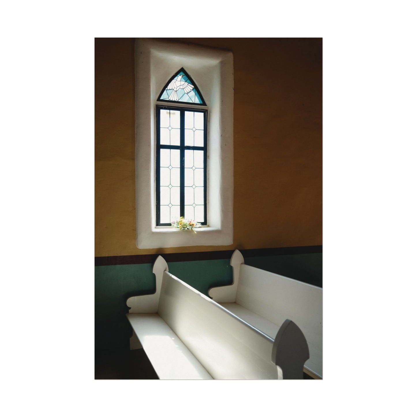 Church of Santa Inez in Terlingua, TX - Archival Poster